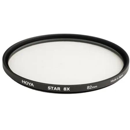 Hoya 82mm Creative Star 8X Cross Screen Glass Filter