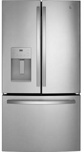 GE 25.7 Cu. Ft. French Door Refrigerator 36" Stainless Steel