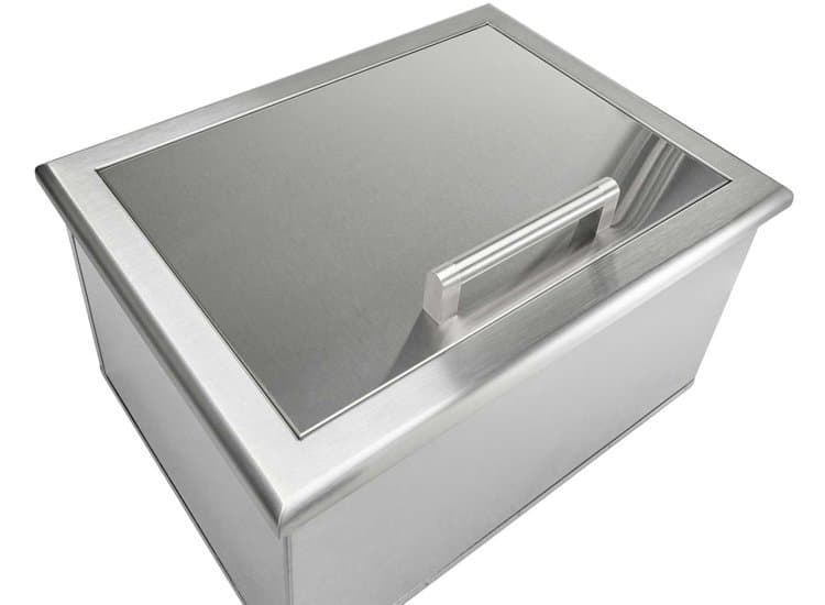 Coyote Drop In Cooler 25-Inch, Stainless Steel