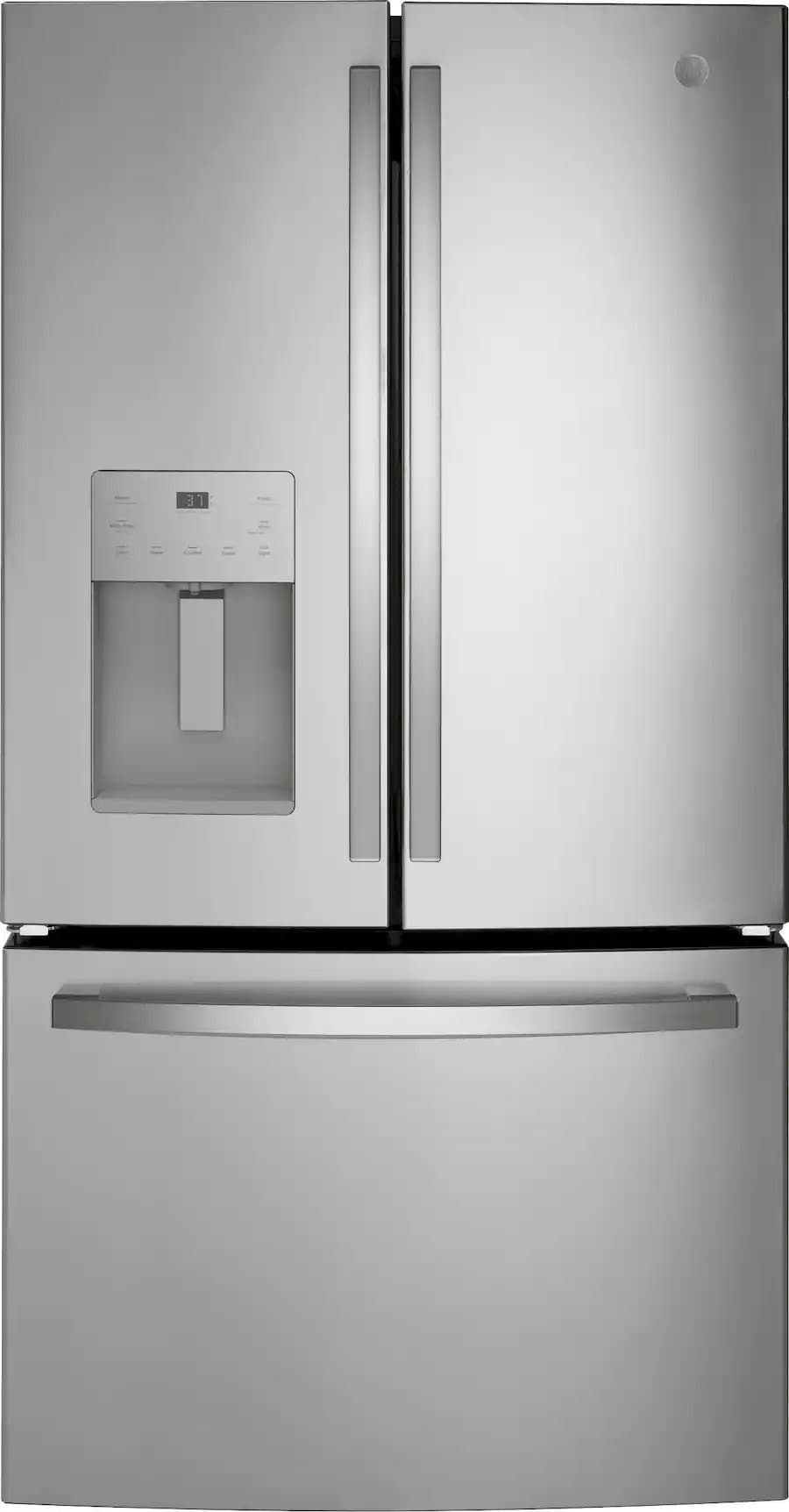 GE 20.6 Cu. Ft. French Door Refrigerator 36" Stainless Steel