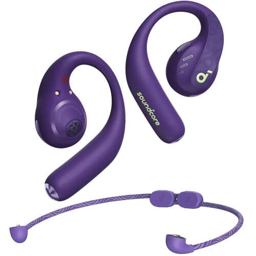 Soundcore by Anker AeroFit Pro Open-Ear Earbuds (Electric Purple)