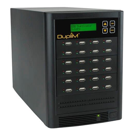 DupliM 23-Target USB Copy Tower Flash Drive Duplicator