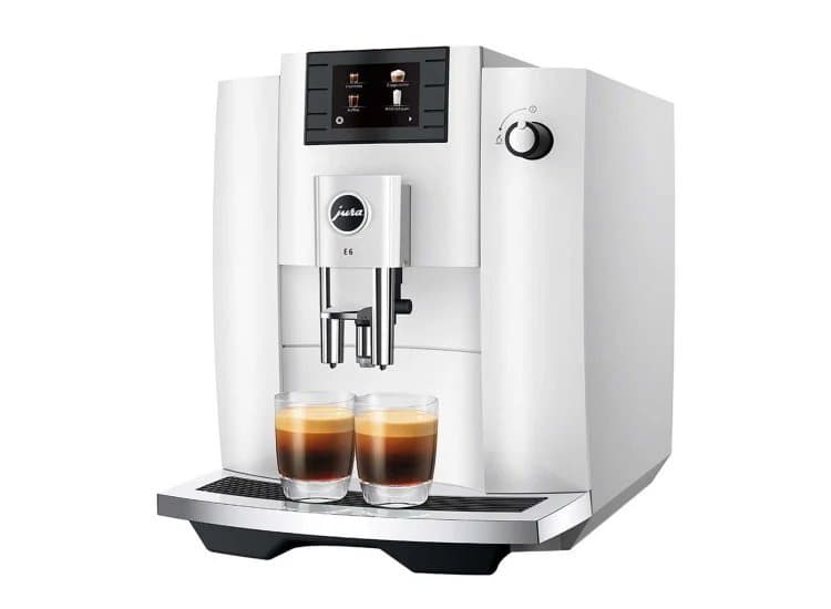 Jura E6 Piano White Automatic Coffee & Espresso Machine