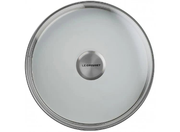 Le Creuset 12" Glass Lid With Stainless Steel Knob