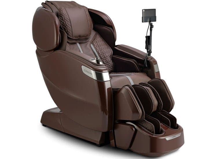 Cozzia Qi XE Pro Duo Massage Chair, Chocolate | Chocolate