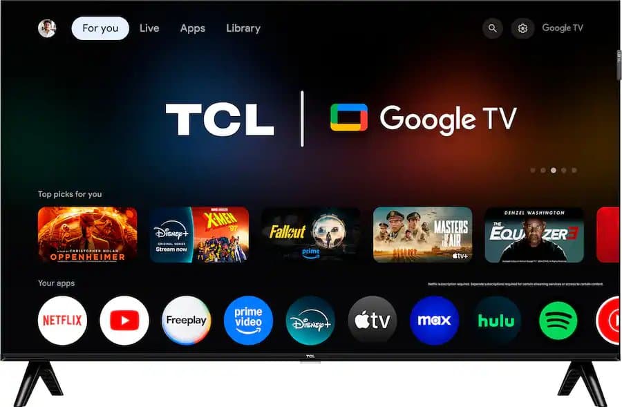 TCL 40" Class Q3K Series 1080P FHD QLED Smart TV with Google TV (2025)