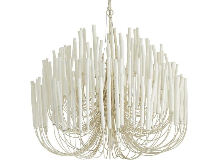 Arteriors Tilda White Large Chandelier