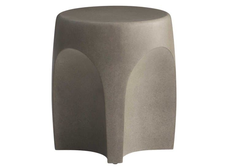 Bernhardt Medano Outdoor Side Table, Bedrock