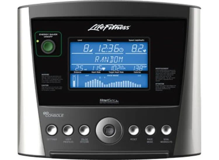 Life Fitness Treadmill Go Console