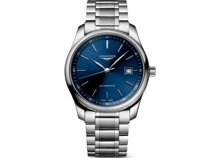 Longines Master Collection Blue Dial Stainless Steel Bracelet Watch, 40mm