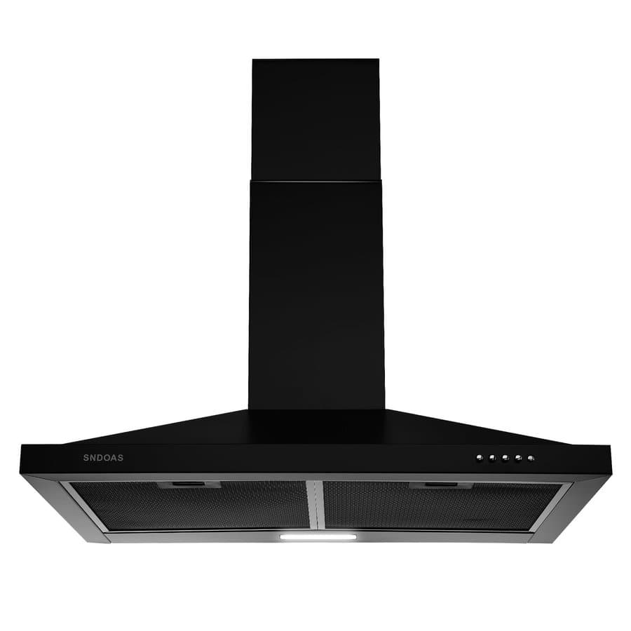 Jeremy Cass 24 inch Convertible 450-CFM Stainless steel Wall-Mounted Range Hood