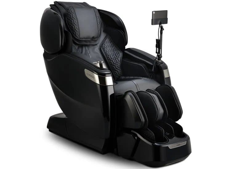 Cozzia Qi XE Pro Duo Massage Chair, Black | Black