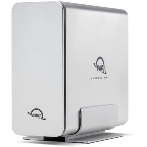 OWC Express 4M2 4-Bay USB4 External SSD Enclosure with SoftRAID