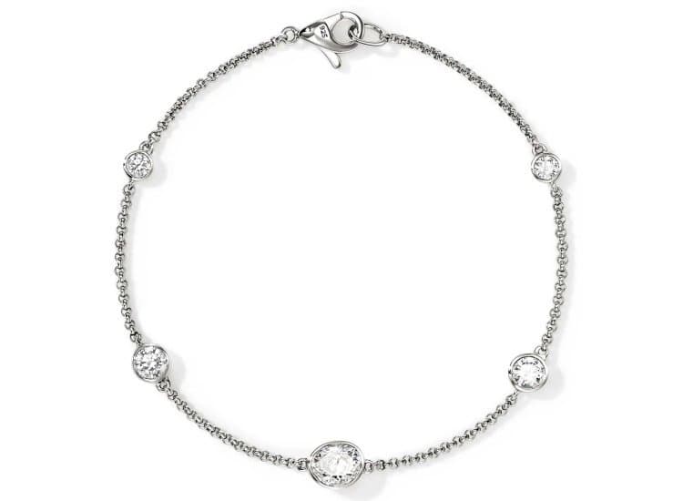 John Hardy JH Lovestruck Station Bracelet with Diamonds