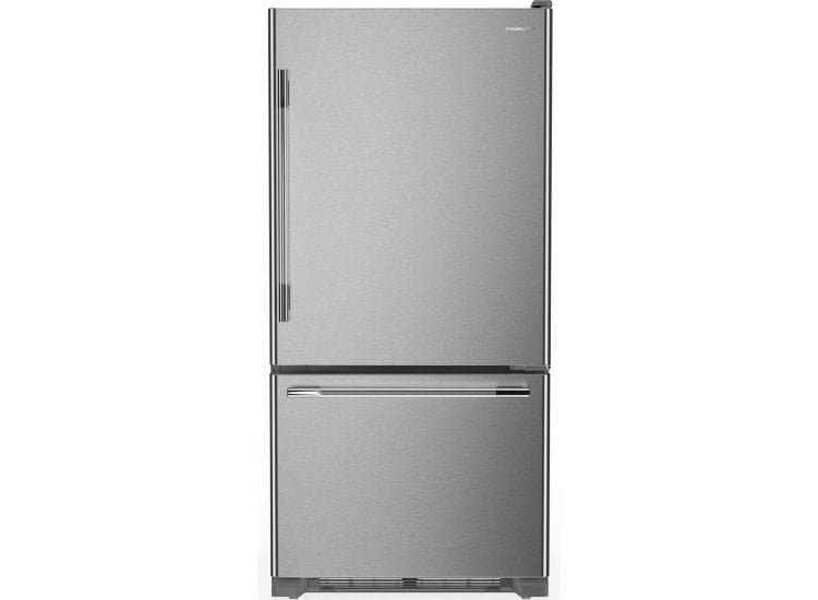 KitchenAid 19 Cu. Ft. Bottom Mount Refrigerator Right-Hinge 30-Inch Wide in PrintShield Stainless Steel - KRBR130SPS