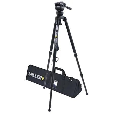 Miller CX8 Fluid Head with Solo-Q 75 3-Section Carbon Fiber Tripod