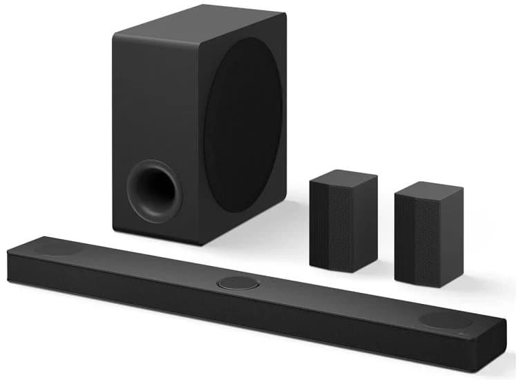LG Home Theater Soundbar 5.1.3 Channel with Rear Speakers and WOW Orchestra