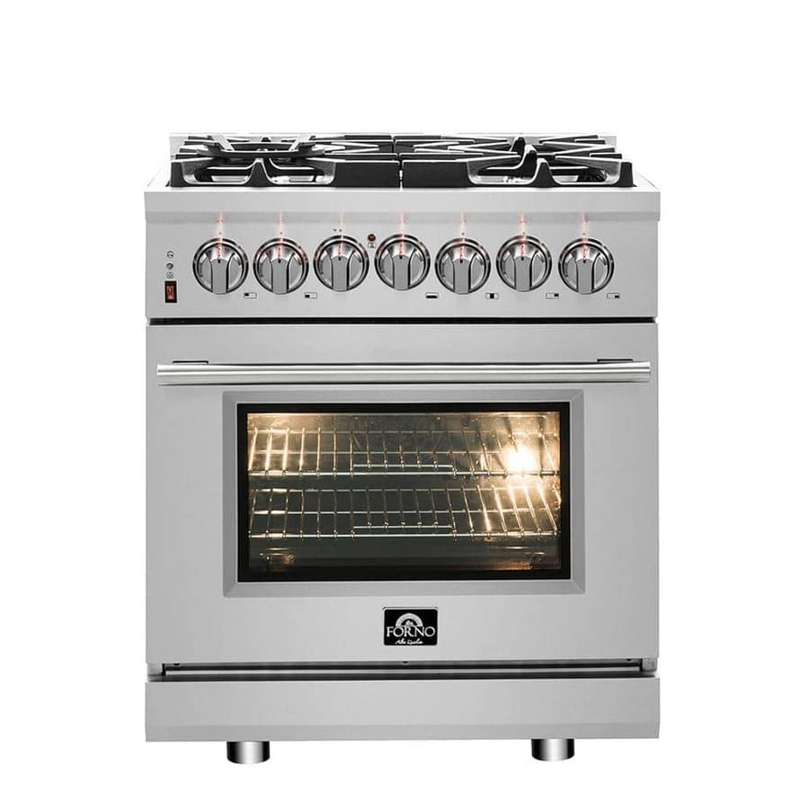 Forno Dual Fuel Ranges 5 30 Stainless Steel
