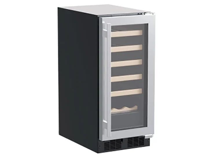 Marvel Classic 2.7 Cu. Ft. Wine Refrigerator 15-Inch Wide, Stainless Frame-MLWC115SG01A