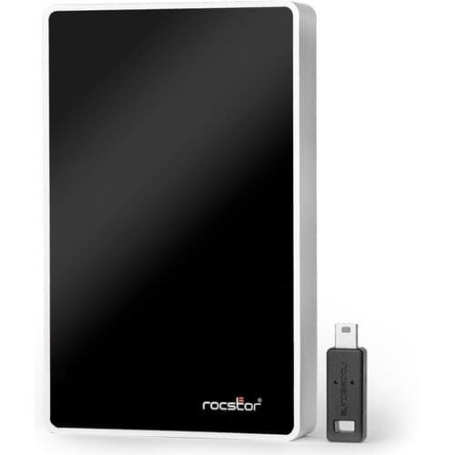 Rocstor 1TB Rocsecure EX32 USB 3.2 Gen 1 Encrypted Portable 5400 rpm HDD