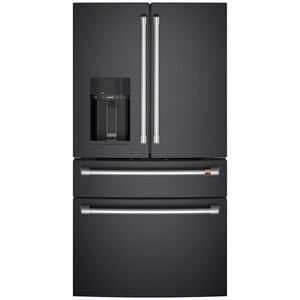 Cafe Cafe 22.3 Cu. Ft. French Door Refrigerator 36" Matte Black