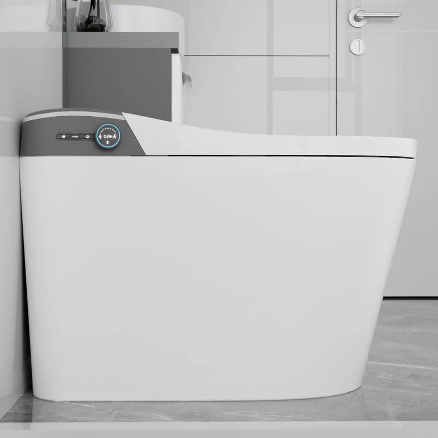 Yingze Elongated Bidet Toilet with Auto Open and Heated Seat
