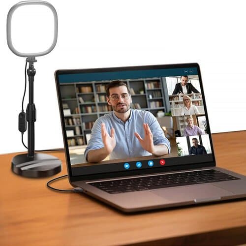 Neewer BASICS NL10 Bi-Color LED Video Light with Desktop Stand (5")