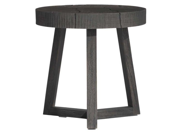 Bernhardt Kaya Side Table, Smoked Truffle