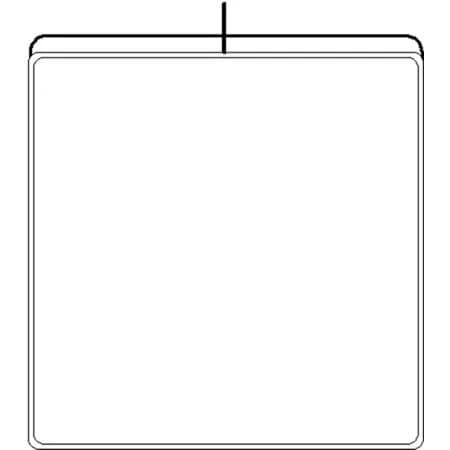 Advantage Gripware 10x42" UltraLight Water Solid with Stainless Steel Frame