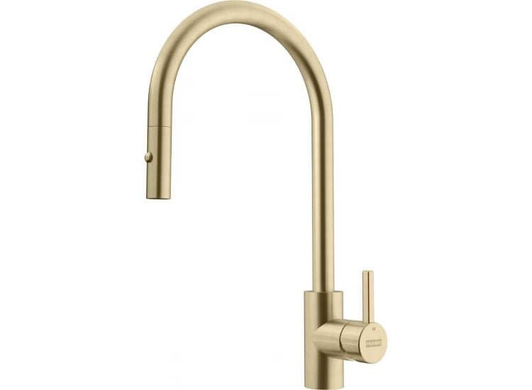 Franke Taps Eos Neo Pull-Down Faucet, Champagne Gold