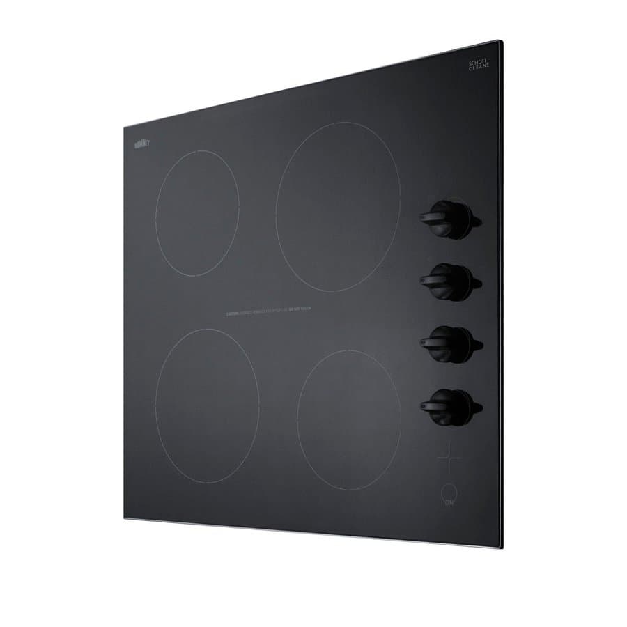 Summit Appliance 24" Black Electric Cooktop CR4B242BK