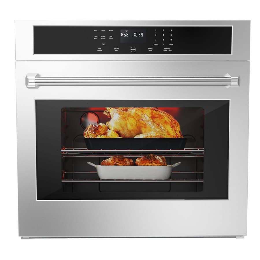 30-Inch Electric Wall Oven, Stainless Steel Single Built-In Oven with Convection, Touch Controls SUN_PHO_161BYQLX