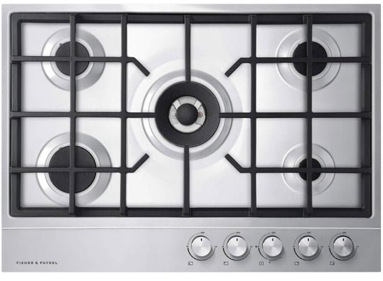 Fisher & Paykel 30" Gas Cooktop Stainless Steel