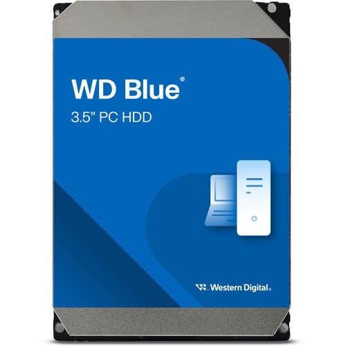 WD 4TB Blue 5400 SATA III 3.5" Internal HDD