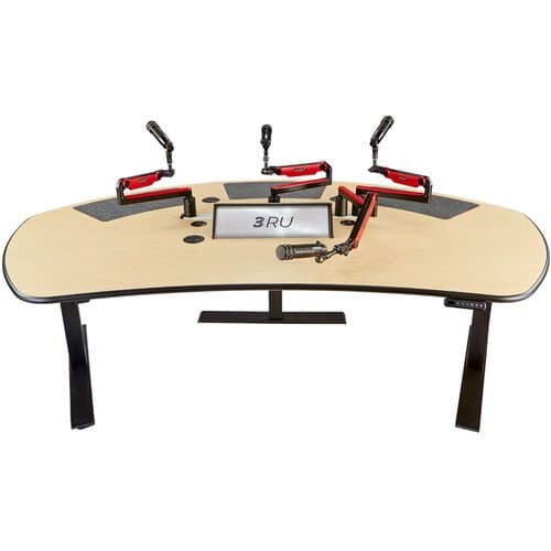 Forecast Consoles Stingray 4-Person Podcast Table