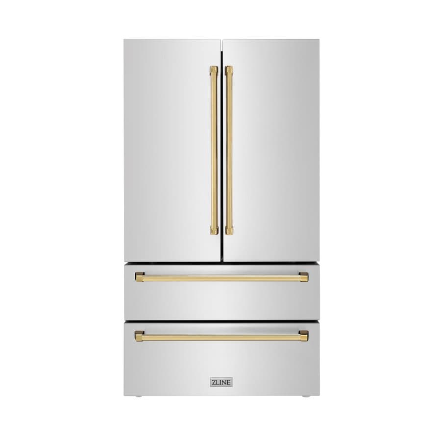 ZLINE KITCHEN & BATH Counter-Depth Refrigerators Stainless Steel