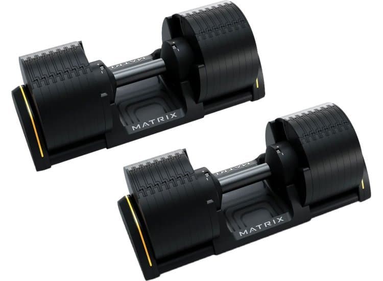 Matrix DB80 80 lb. Adjustable Dumbbells (Pair) - DB80