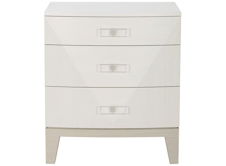 Bernhardt Linear White Axiom Nightstand