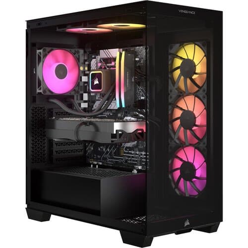 CORSAIR VENGEANCE a7400 Gaming Desktop Computer (32 GB, 1 TB, AMD Ryzen 7 7800X3D)