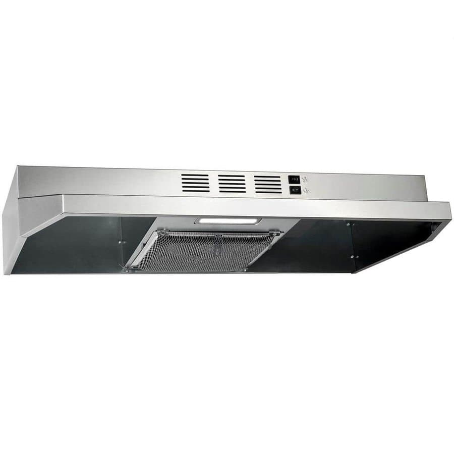 30-in Stainless Steel Under Cabinet Range Hood with Charcoal Filter