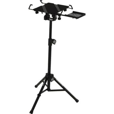 Quik Lok LPH-004 Fully Adjustable Tripod-Base Universal Laptop Holder