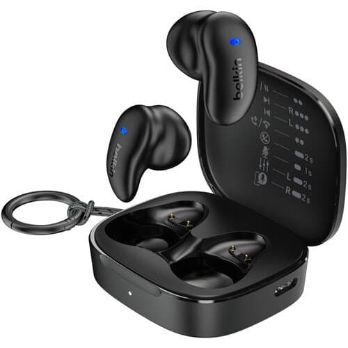 Belkin SoundForm Anywhere True Wireless Earbuds (Black)