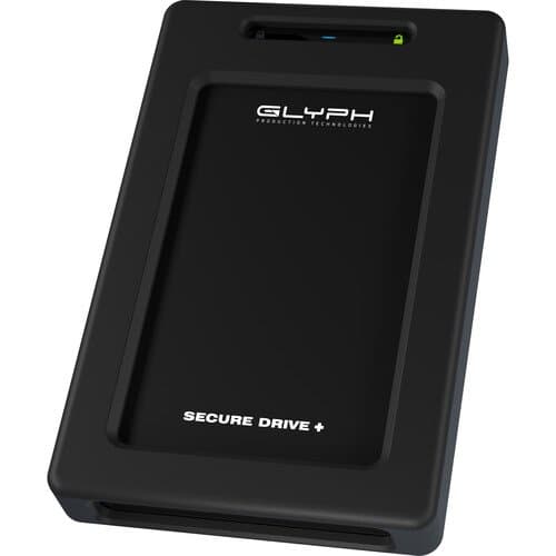 Glyph Technologies SecureDrive+ Professional Encrypted External SSD with Bluetooth
