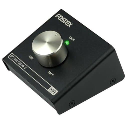 Fostex Desktop Volume Controller with Built-In 24-Bit / 96 kHz DAC