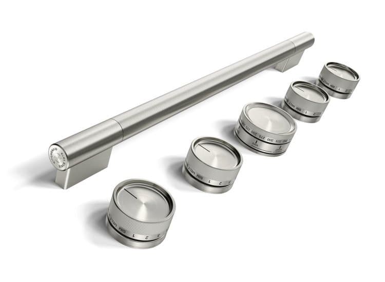 KitchenAid Handle and Knob Hardware Accessory Kit for 30 Inch Induction Range, Stainless Steel