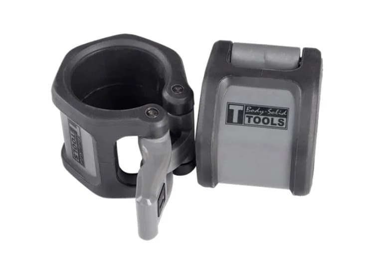 Body-Solid Tools Lock-Jaw Hex Barbell Collars (Pair)
