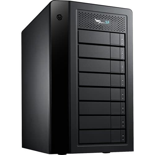 Promise Technology Pegasus32 R8 32TB 8-Bay Thunderbolt 3 RAID Array (8 x 4TB)