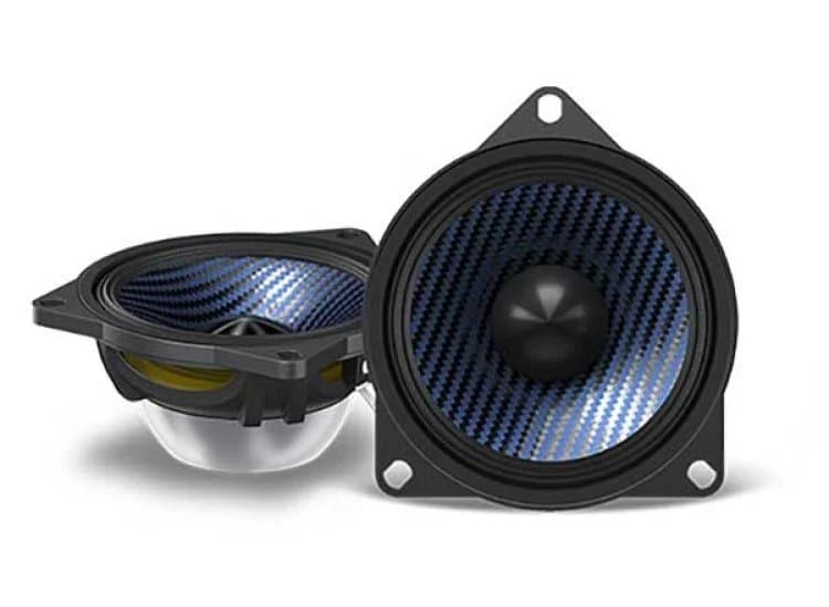 Alpine 4-Inch Rear Door/Rear Deck/Rear Hatch Speaker Set For Tesla Model 3 (2017-2024) & Model Y (2020-2024)