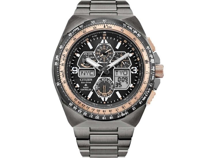 Citizen Eco-Drive Promaster Skyhawk A-T L.E. Watch 45.7mm with Black Dial