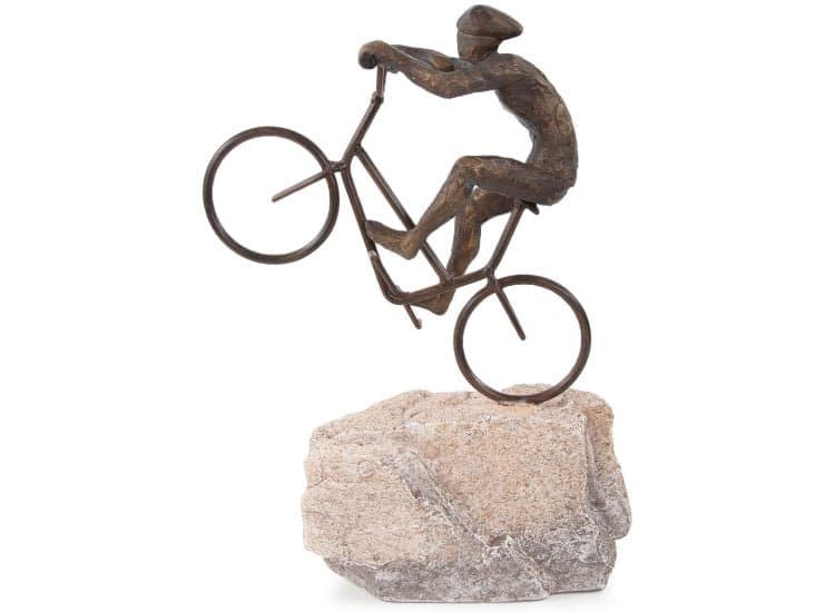 Howard Elliott The Cyclist Metal Sculpture